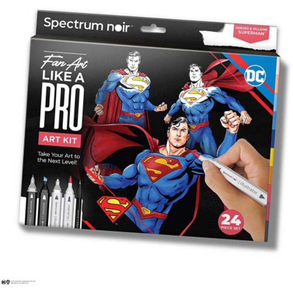 Sada Ilustrace SUPERMAN