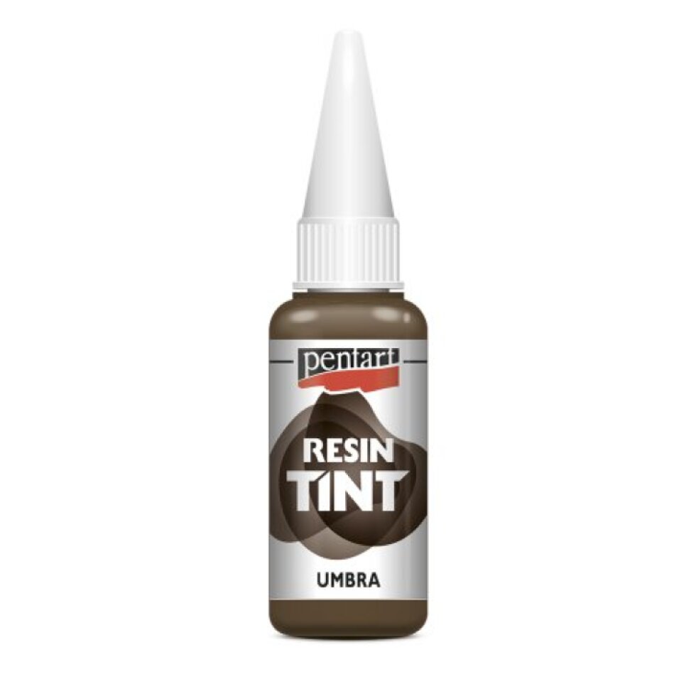 Barva do pryskyřice krycí PENTART 20 ml HNĚDÁ