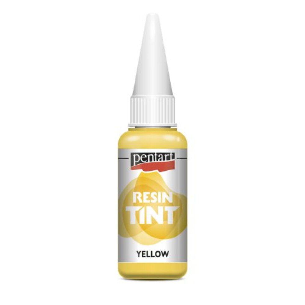 Barva do pryskyřice krycí PENTART 20 ml ŽLUTÁ