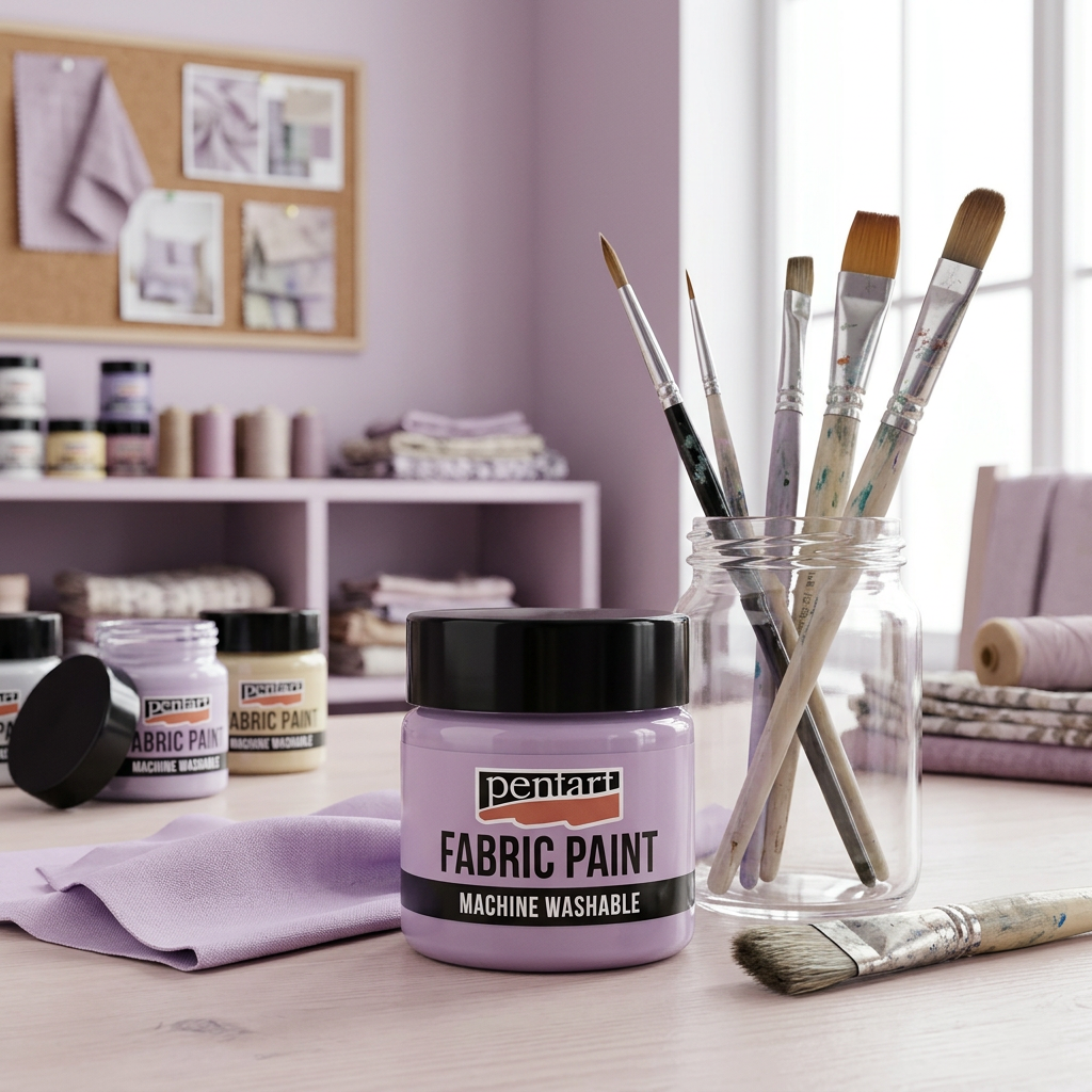 Barva na světlý a tmavý textil PENTART 50 ml ŠEŘÍKOVÁ