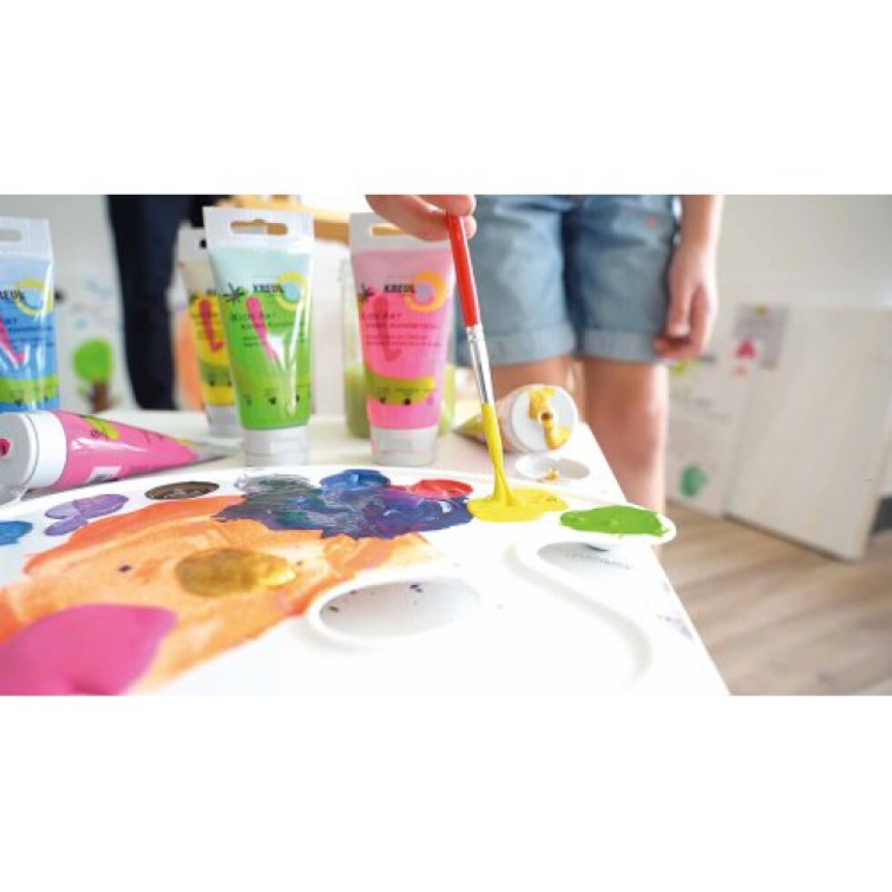 Sada Umělecká barva KIDS ART pro děti 8 barev 20 ml