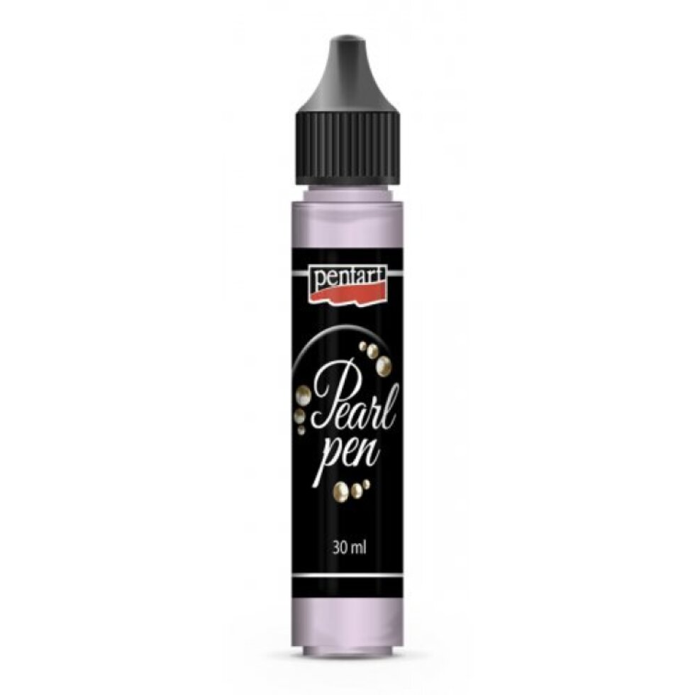 Tekutá perla PENTART 30 ml HEDVÁBNÁ RŮŽOVÁ