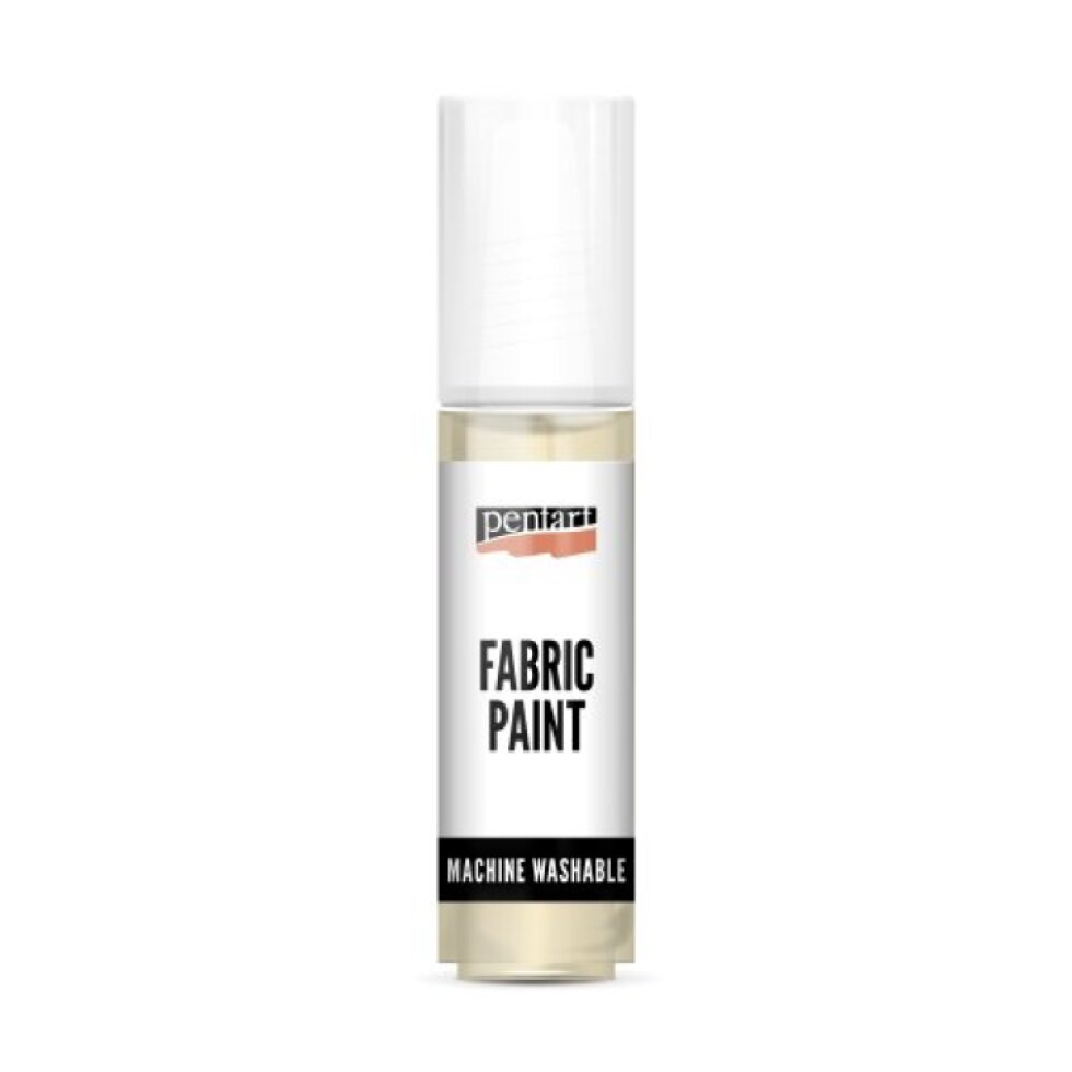 Barva na světlý a tmavý textil PENTART 20 ml BÉŽOVÁ