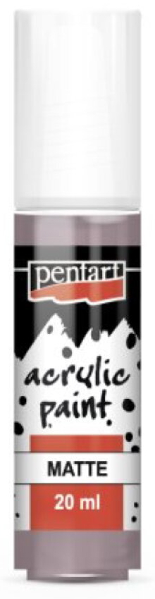 Akrylová barva matná PENTART 20 ml RŮŽOVÁ
