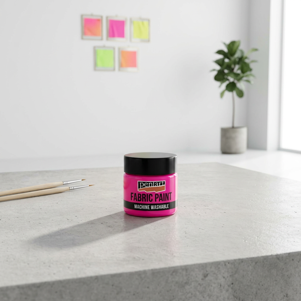 Barva na textil PENTART 30 ml NEON RŮŽOVÁ