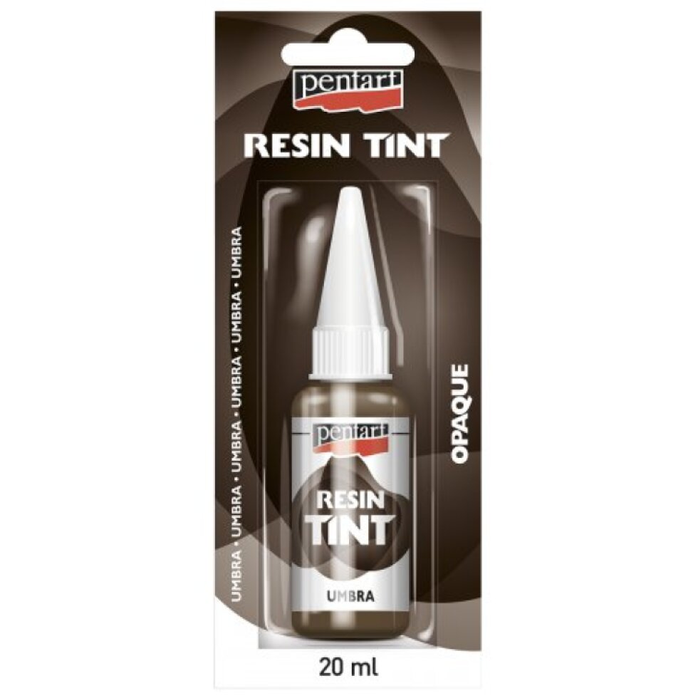 Barva do pryskyřice krycí PENTART 20 ml HNĚDÁ