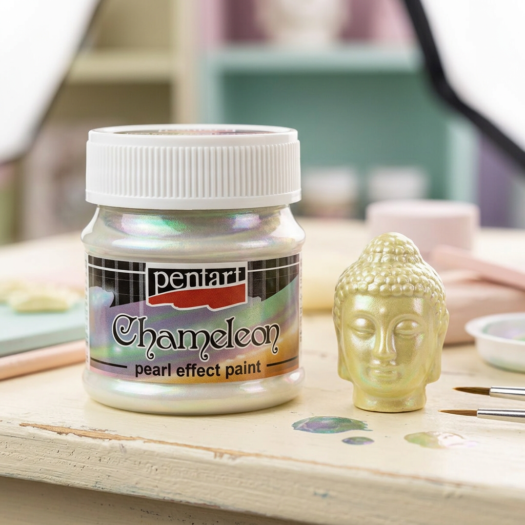 Chameleon perleťová akrylová barva PENTART 50 ml ZELENÁ-LILA