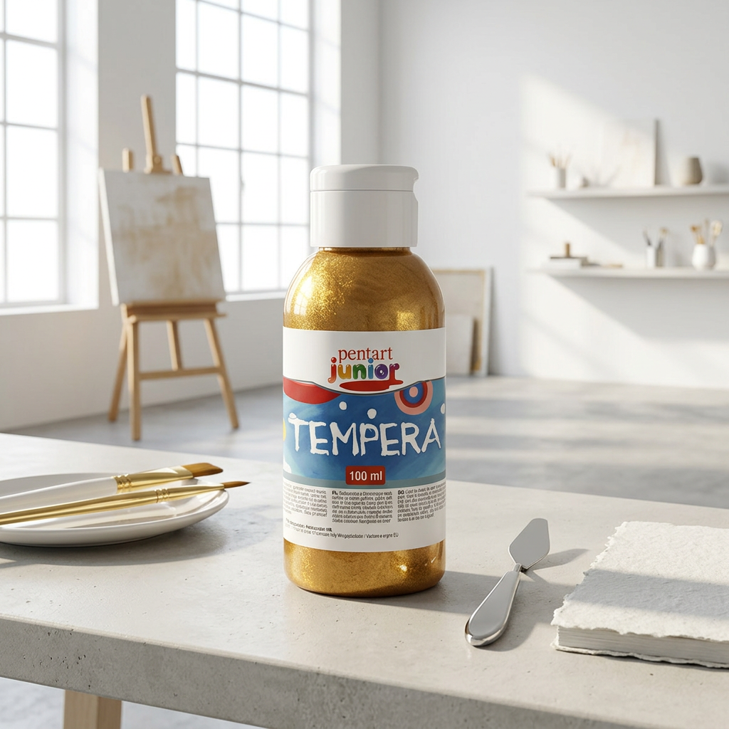 Temperová barva Junior PENTART 100 ml ZLATÁ
