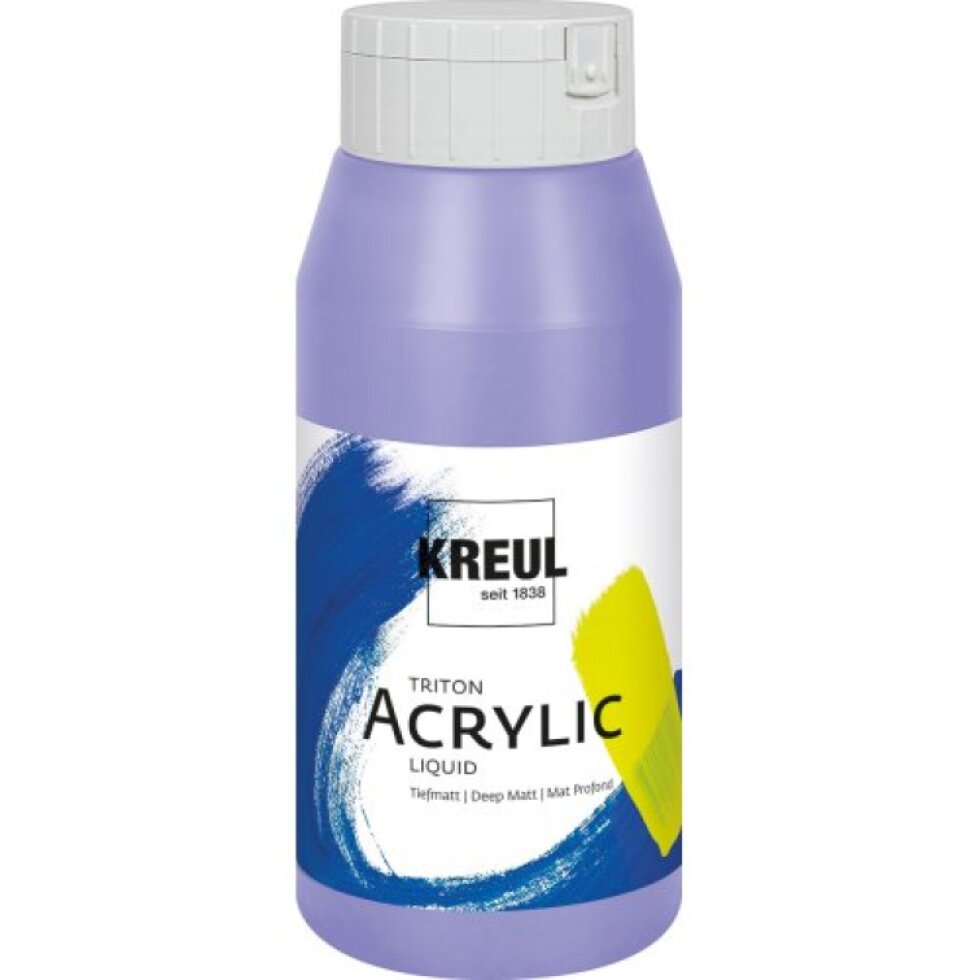 Akrylová barva TRITON KREUL SOLO GOYA 750 ml LEVANDULOVÁ