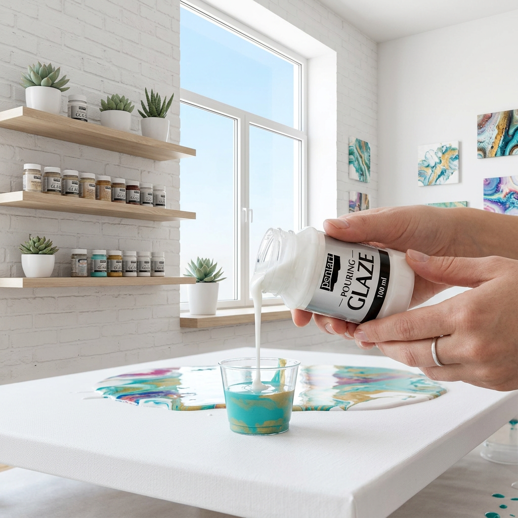 Lak Pouring glaze PENTART 100 ml