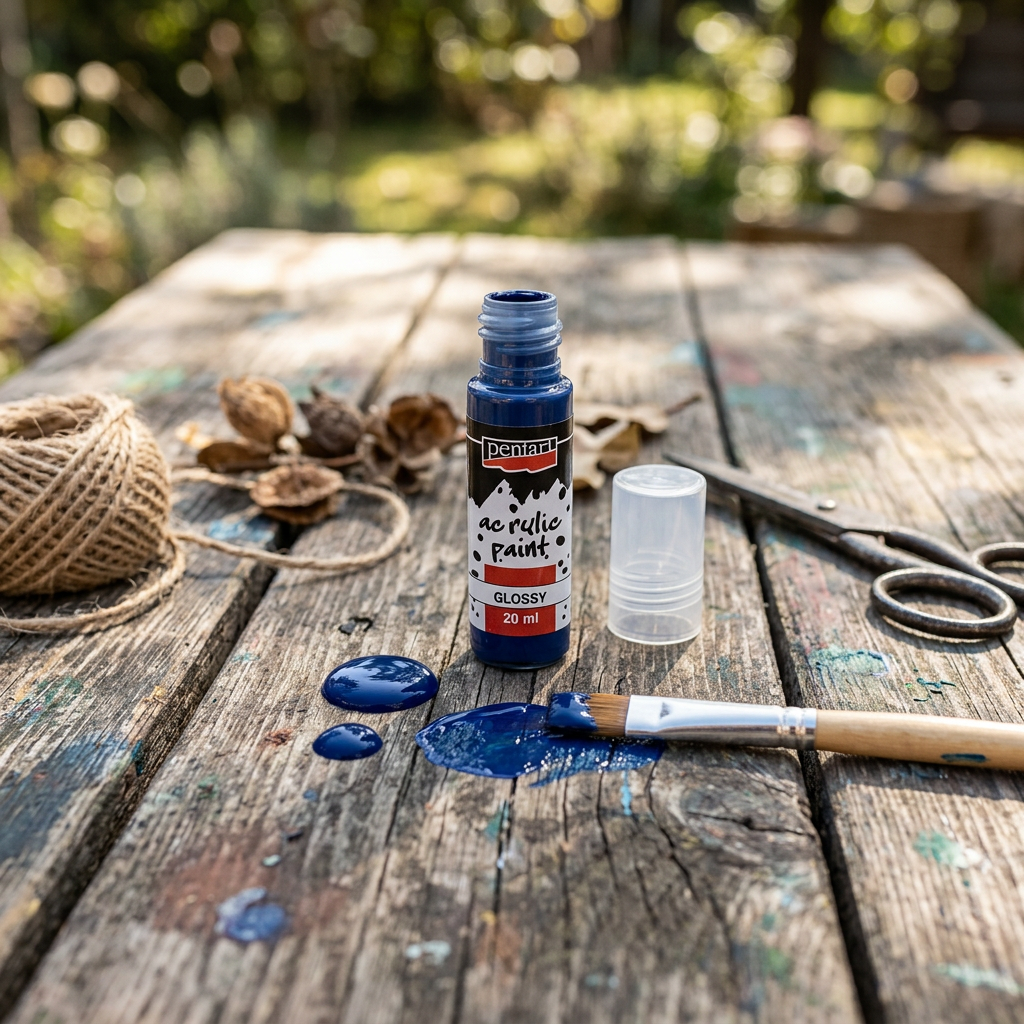 Akrylová barva lesklá PENTART 20 ml TMAVÁ MODRÁ