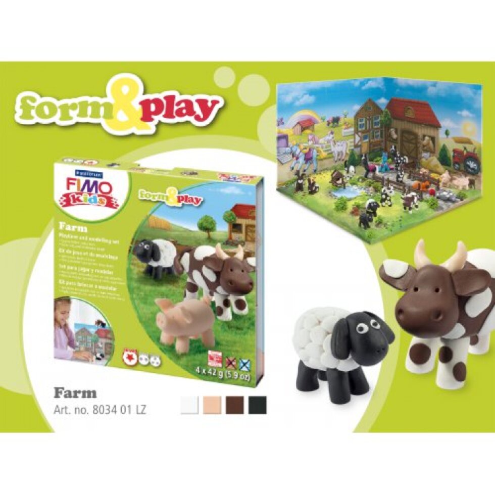 Sada Fimo kids Form & Play Farma
