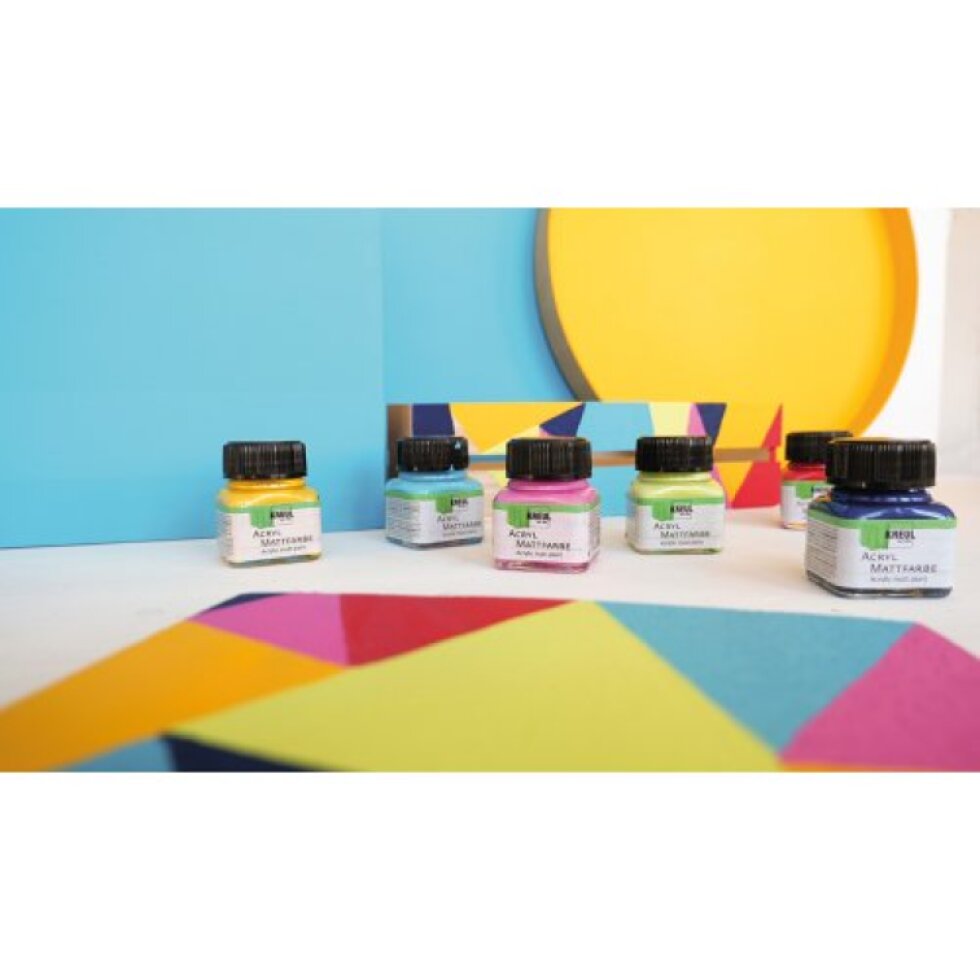 Sada Akrylová barva matná KREUL COLOR LIVING 6 x 20 ml