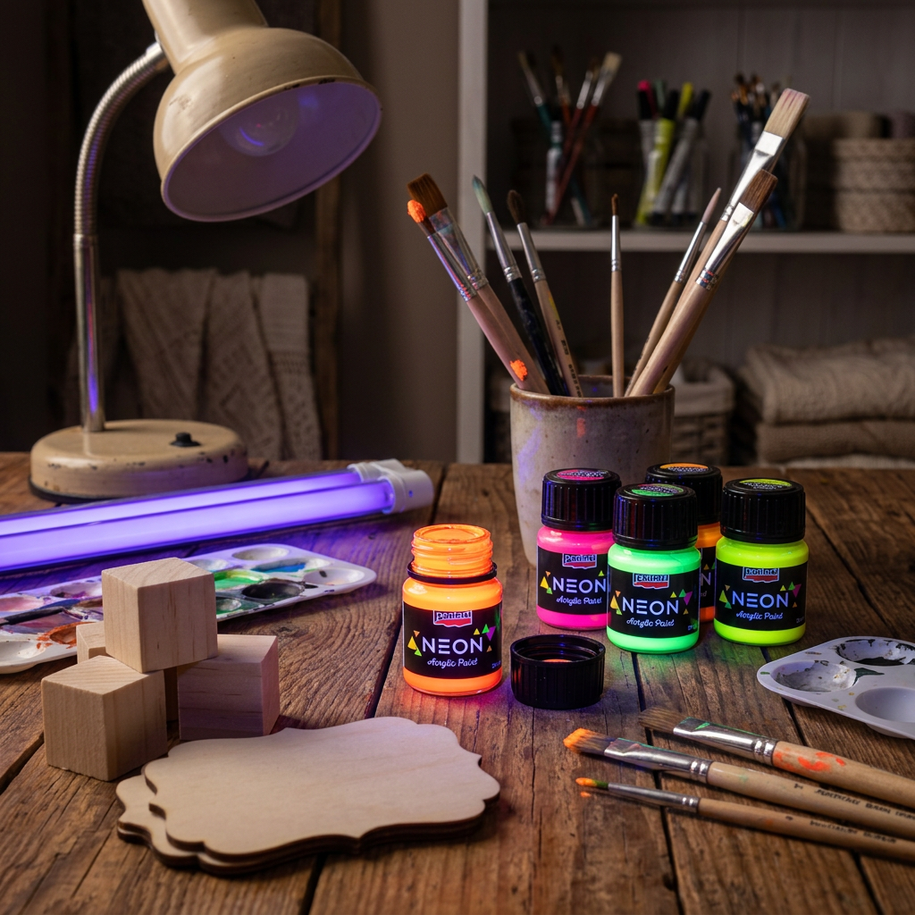 Akrylová barva NEON PENTART 30 ml