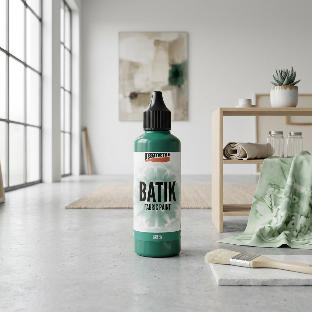 Batikovací barva za studena PENTART 80 ml ZELENÁ