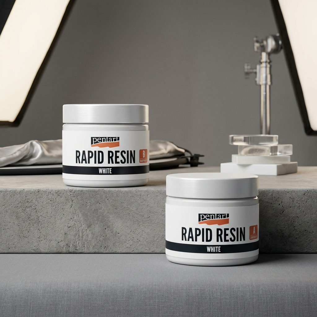 Rychle tuhnoucí pryskyřice Rapid Resin PENTART 80 ml BÍLÁ