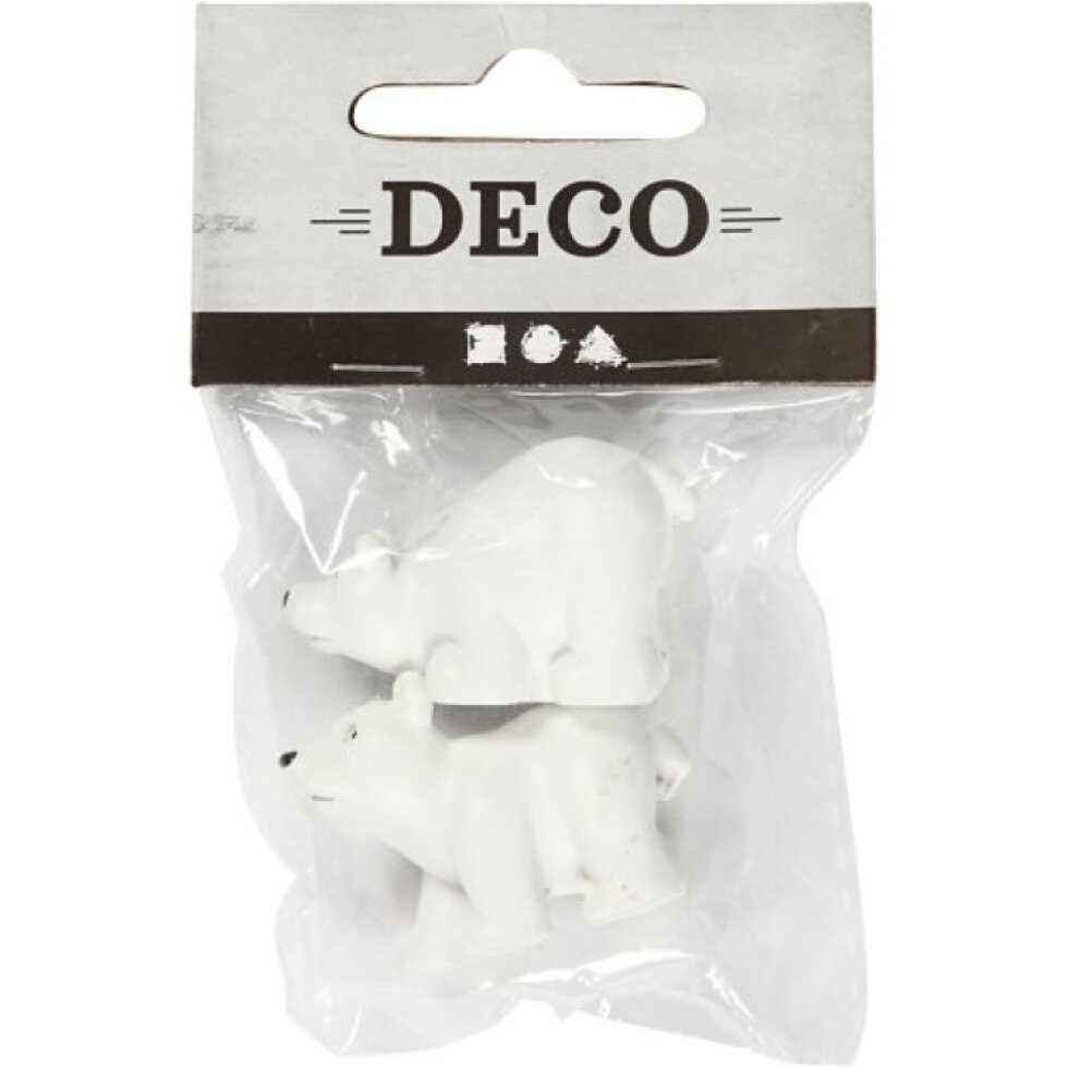 Miniaturní figurky MEDVĚD - 2 ks