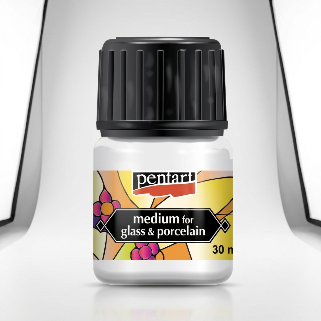 Médium pro barvy na sklo a porcelán PENTART 30 ml