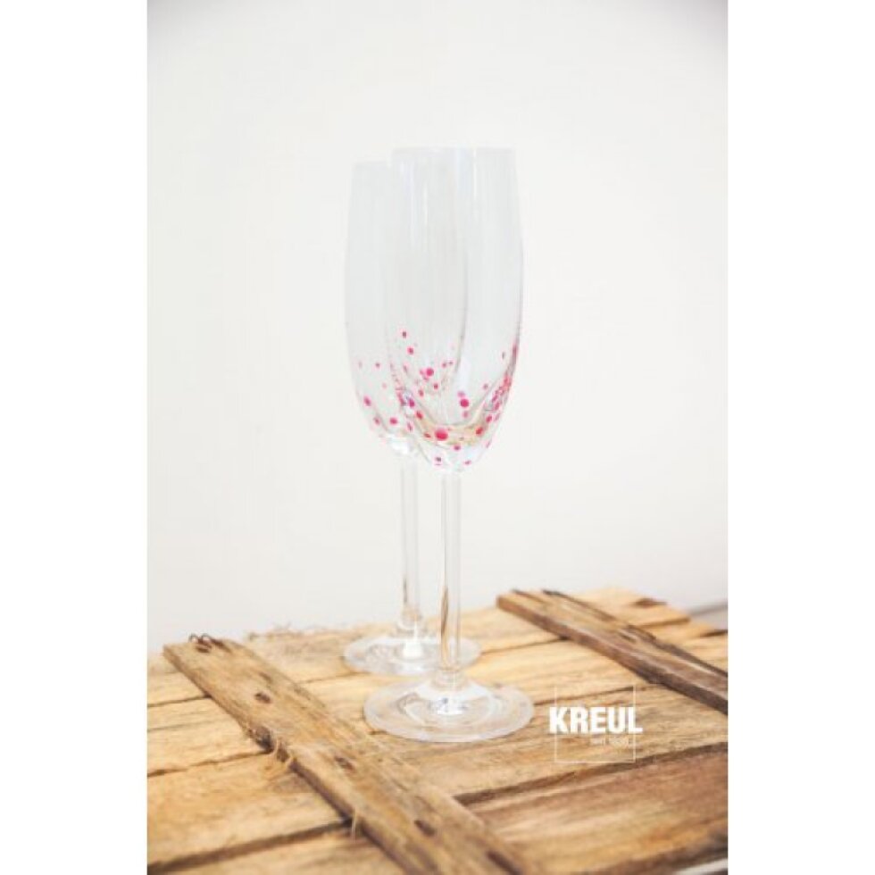Barva na sklo a porcelán KREUL clear 20 ml LILA