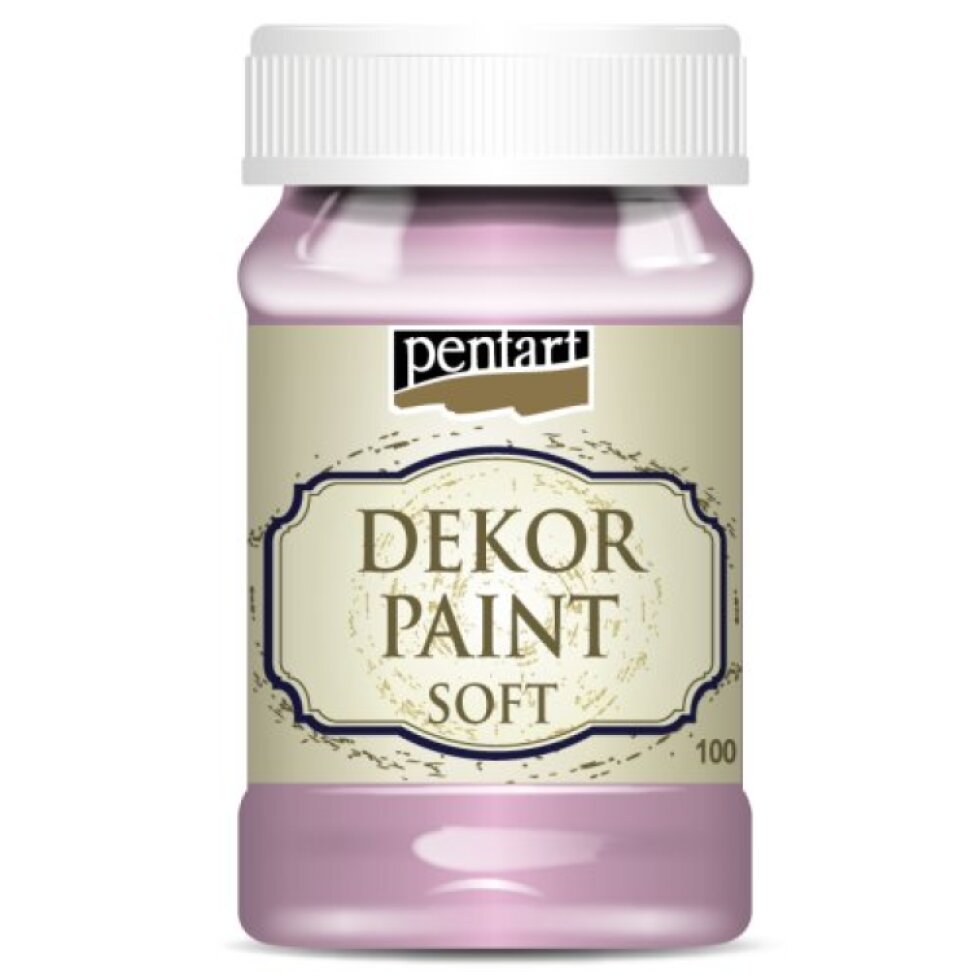 Křídová a dekorační barva PENTART 100 ml BABY RŮŽOVÁ