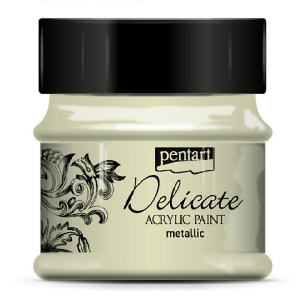 Akrylová barva delikátní metalická PENTART 50 ml