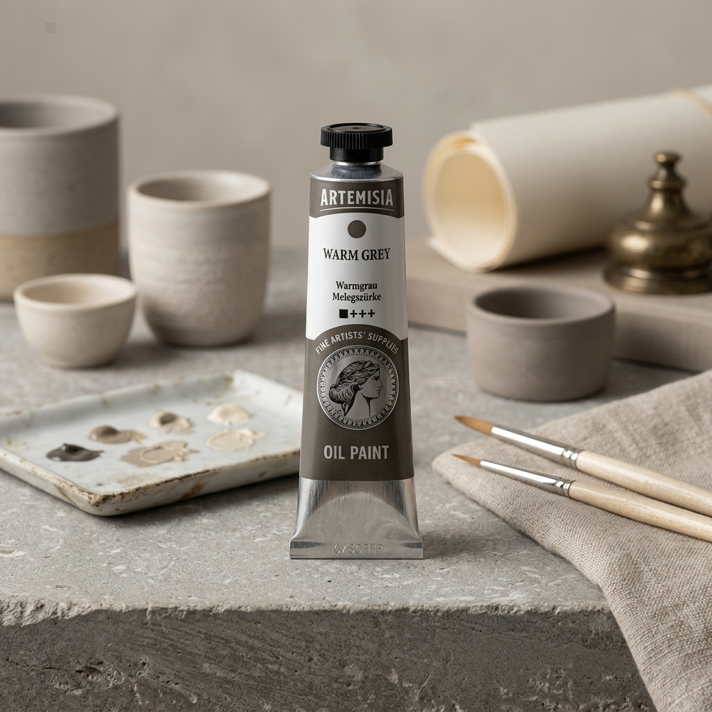 Olejová barva ARTEMISIA 20 ml warm šedá