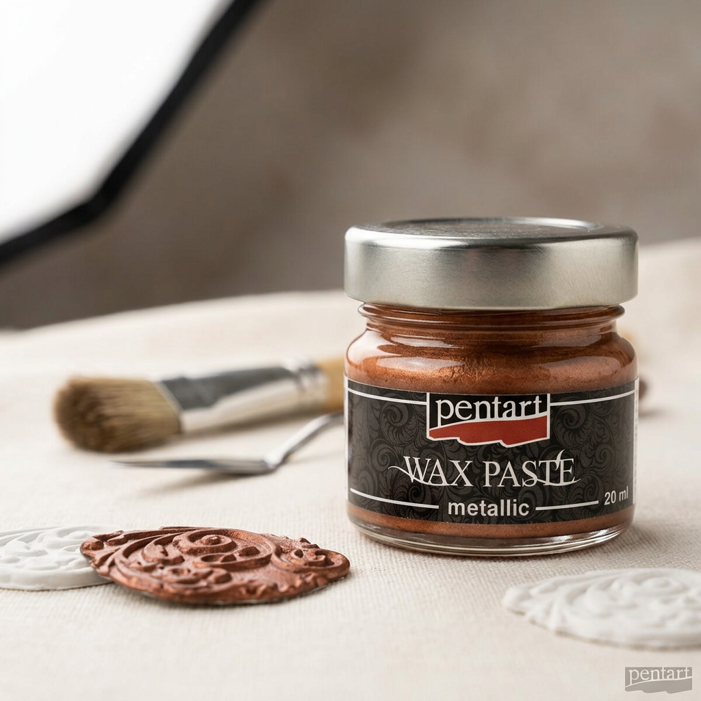 Vosková pasta metalická PENTART 20 ml MĚDĚNÁ