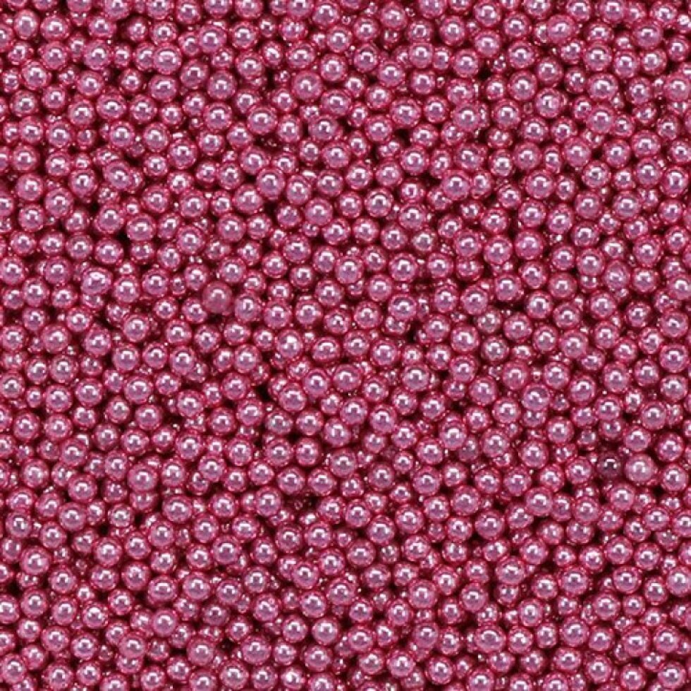 Korálky skleněné MICROBEADS PENTART 40 g RŮŽOVOZLATÁ