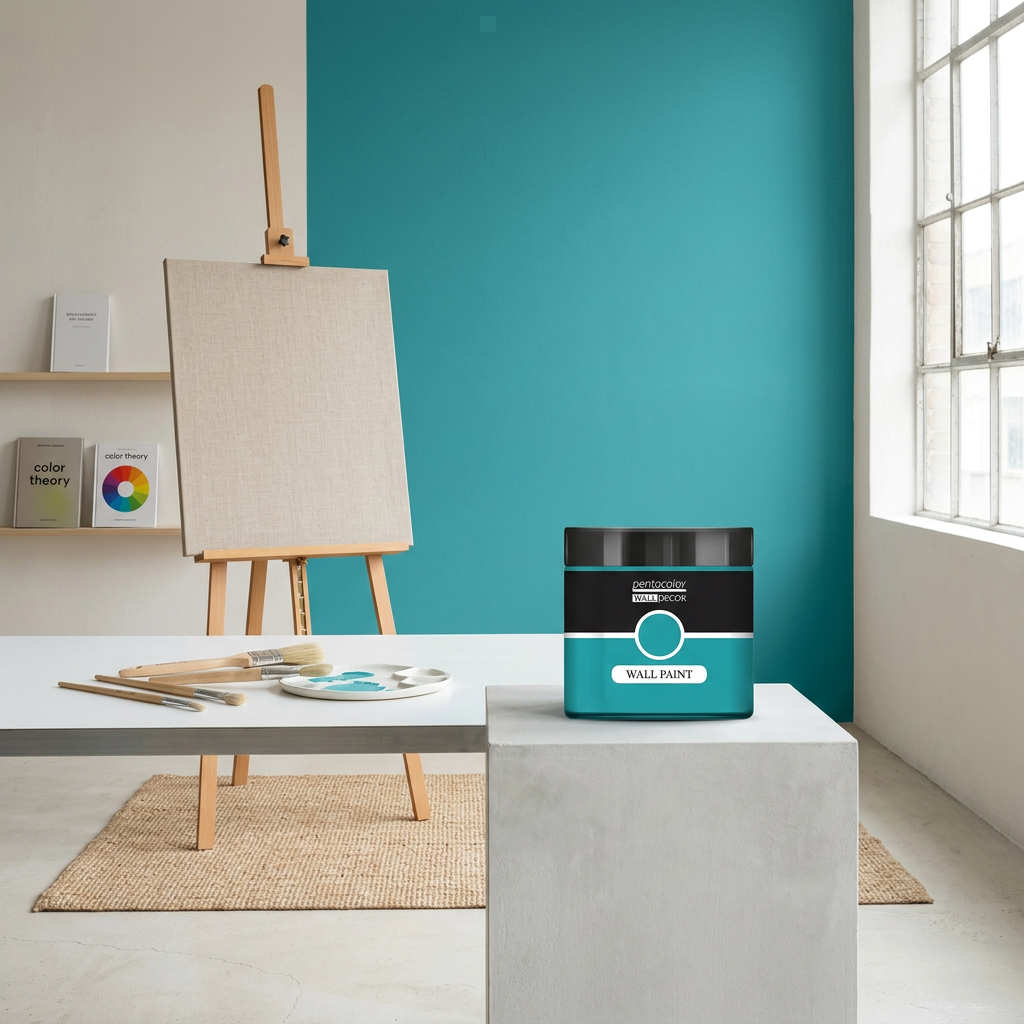 Barva na zeď WALL DECOR 500 ml AZUROVÁ MOŘE