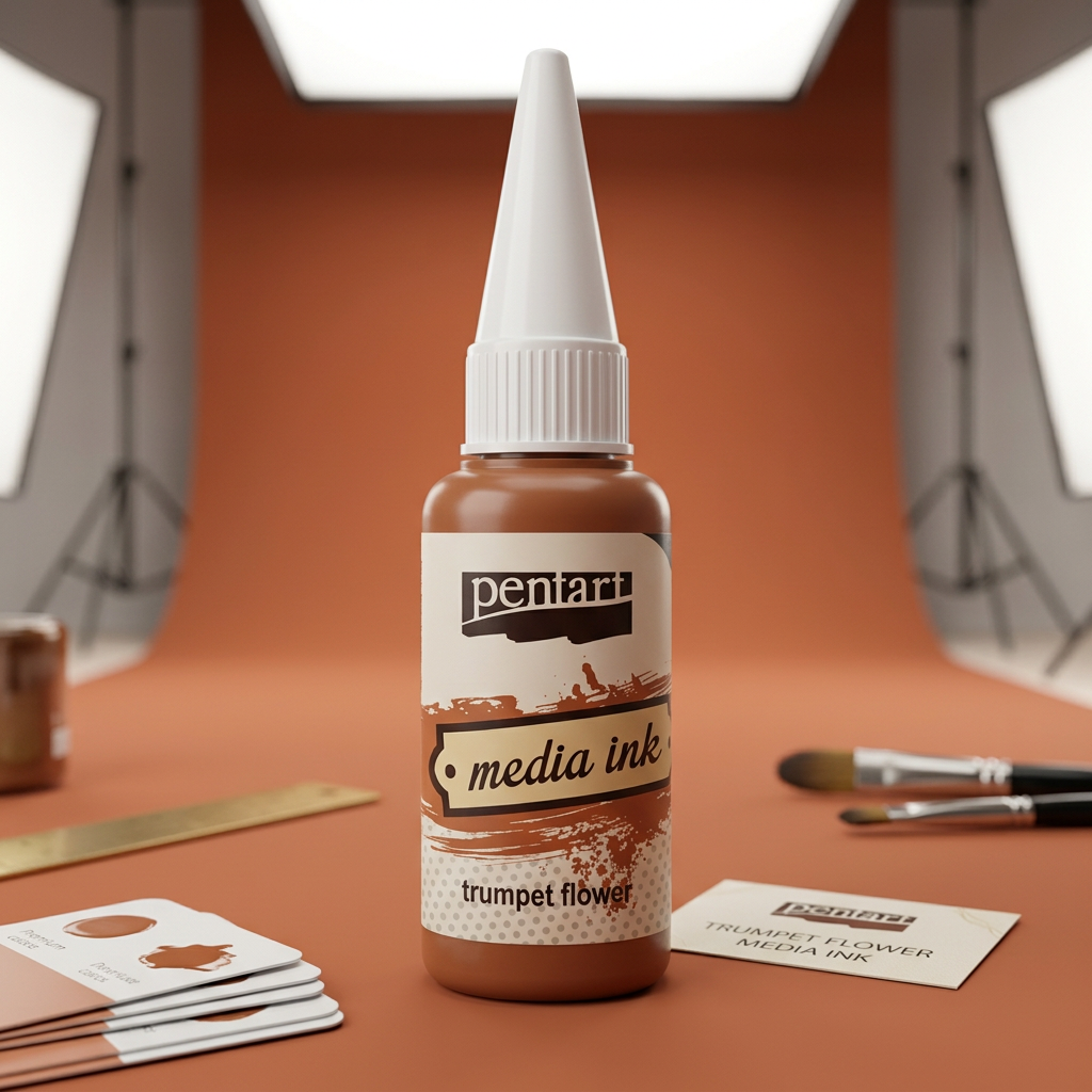 Alkoholový inkoust MEDIA INK PENTART 20 ml KVĚTINOVÁ