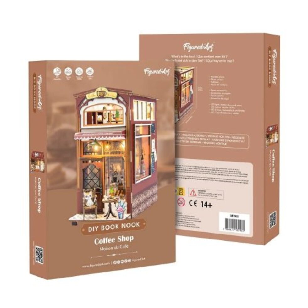 Book Nook sada - Kavárna