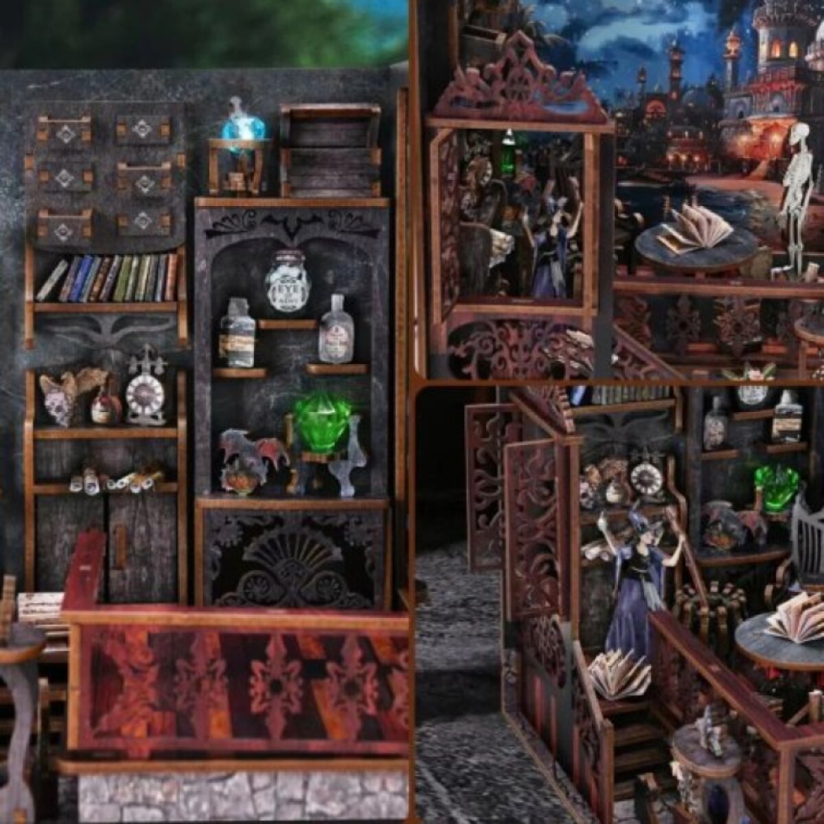 Book Nook sada - Objevování magie