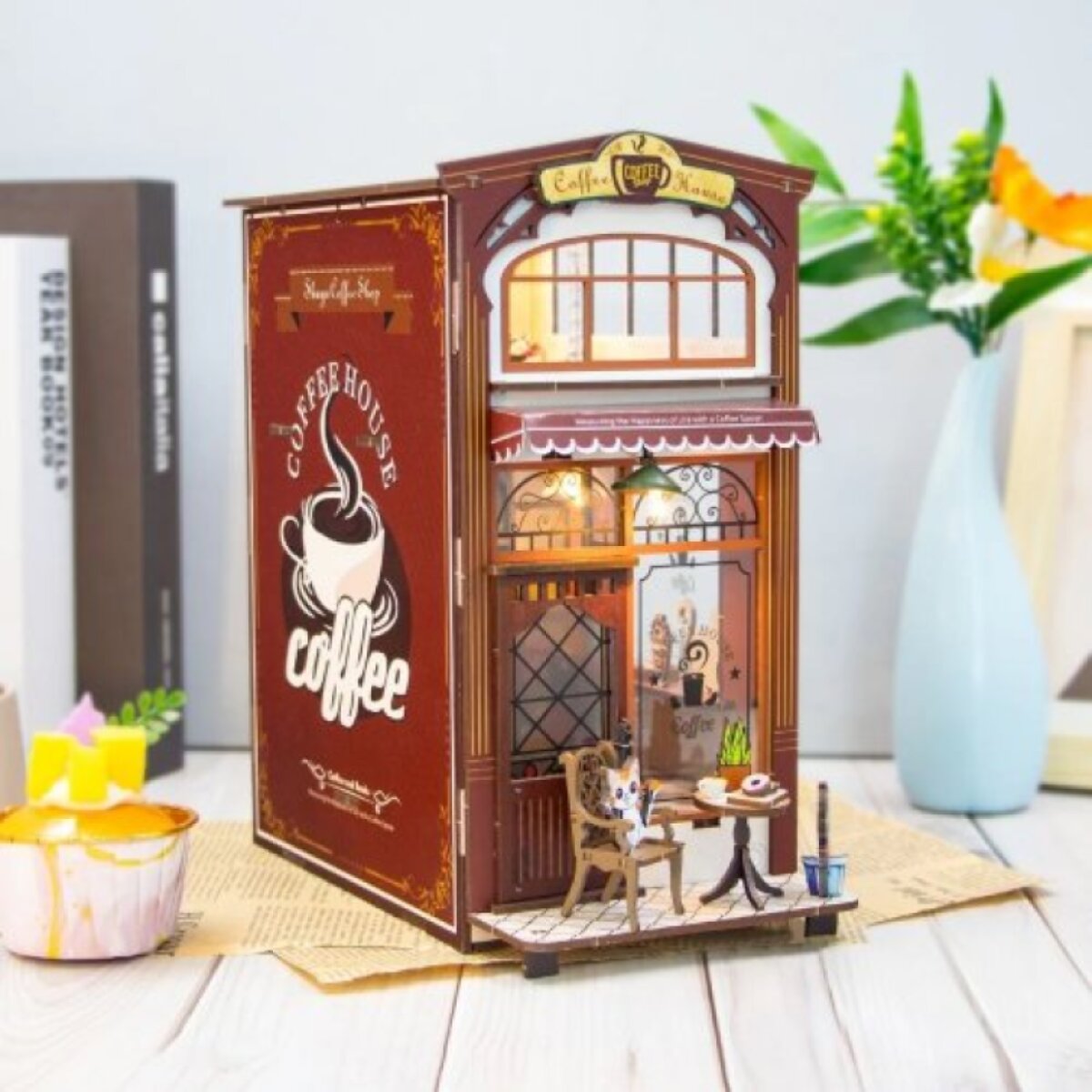Book Nook sada - Kavárna