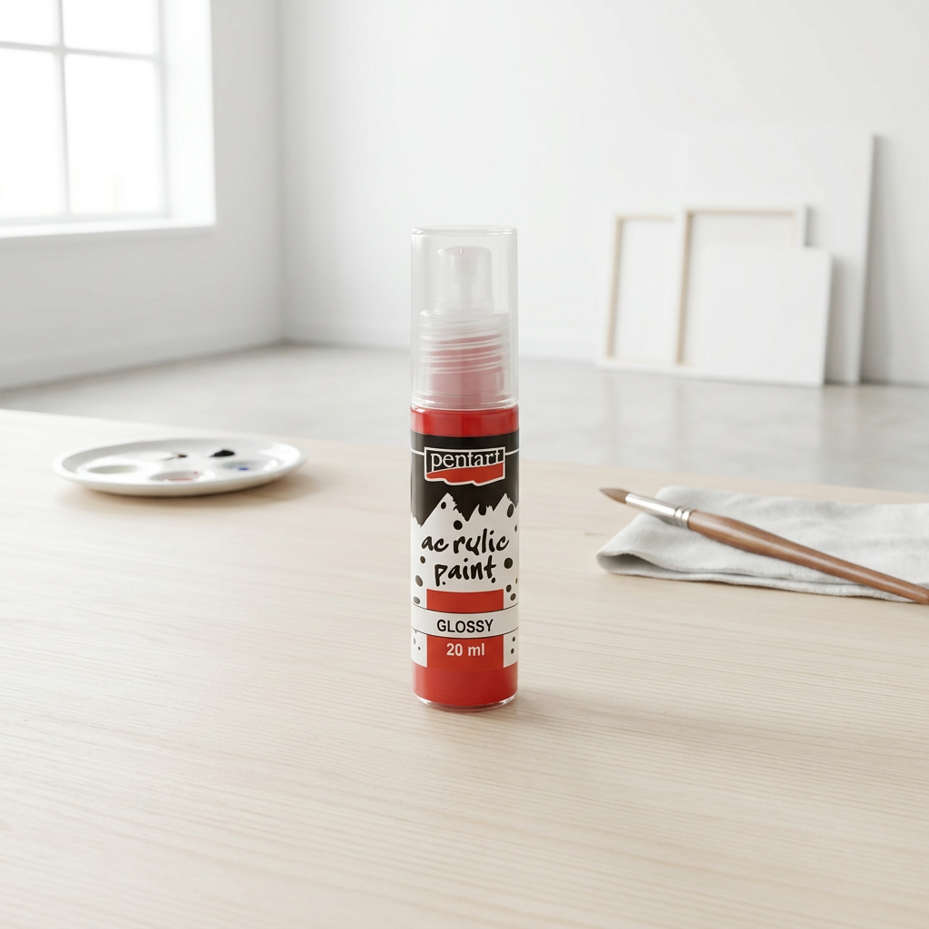 Akrylová barva lesklá PENTART 20 ml MÁSLOVÁ