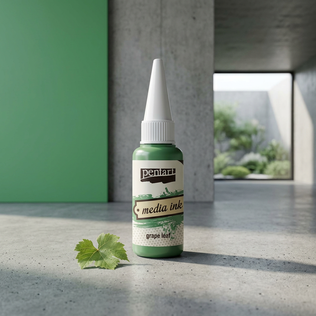 Alkoholový inkoust MEDIA INK PENTART 20 ml HROZNOVÝ LIST