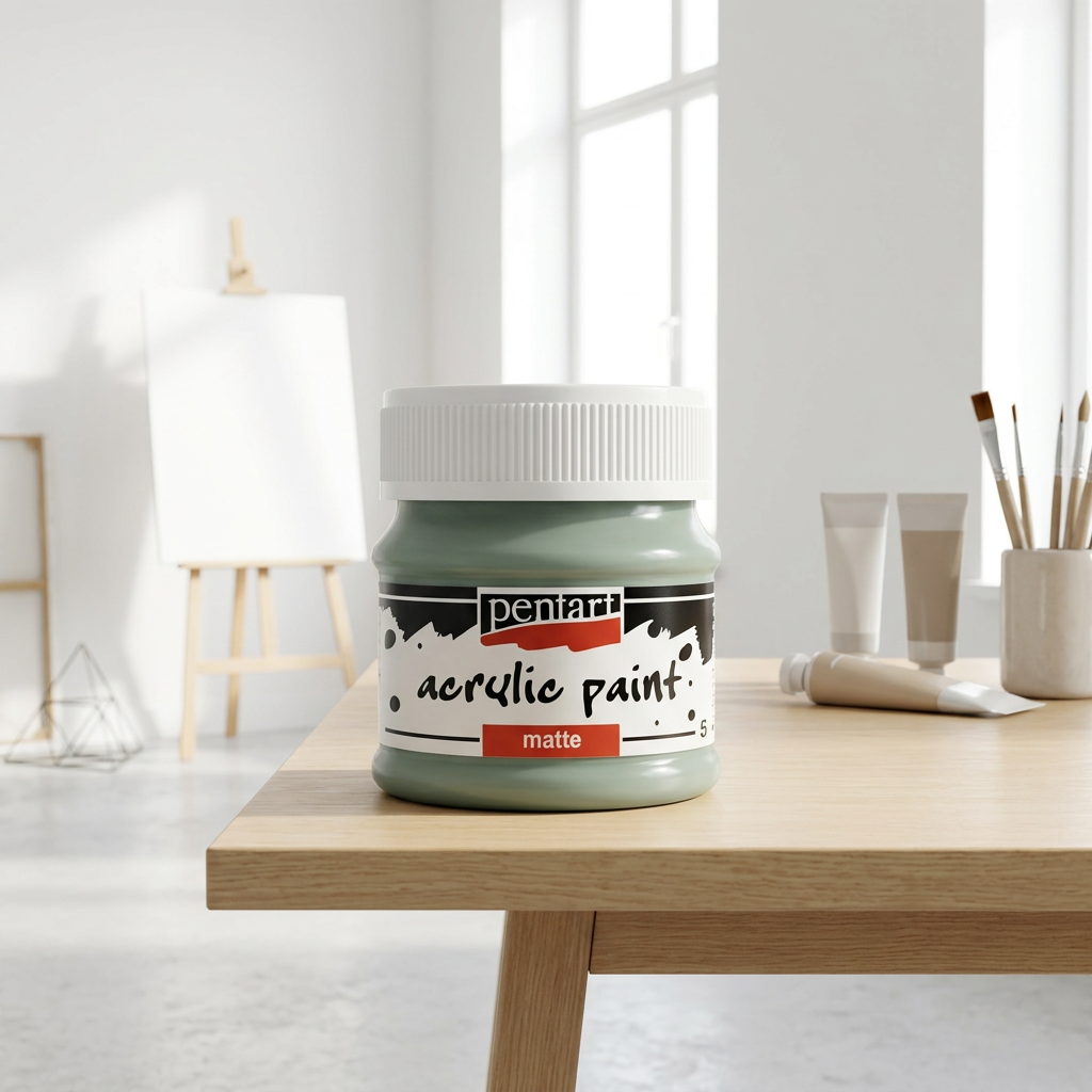 Akrylová barva matná PENTART 50 ml COUNTRY ZELENÁ
