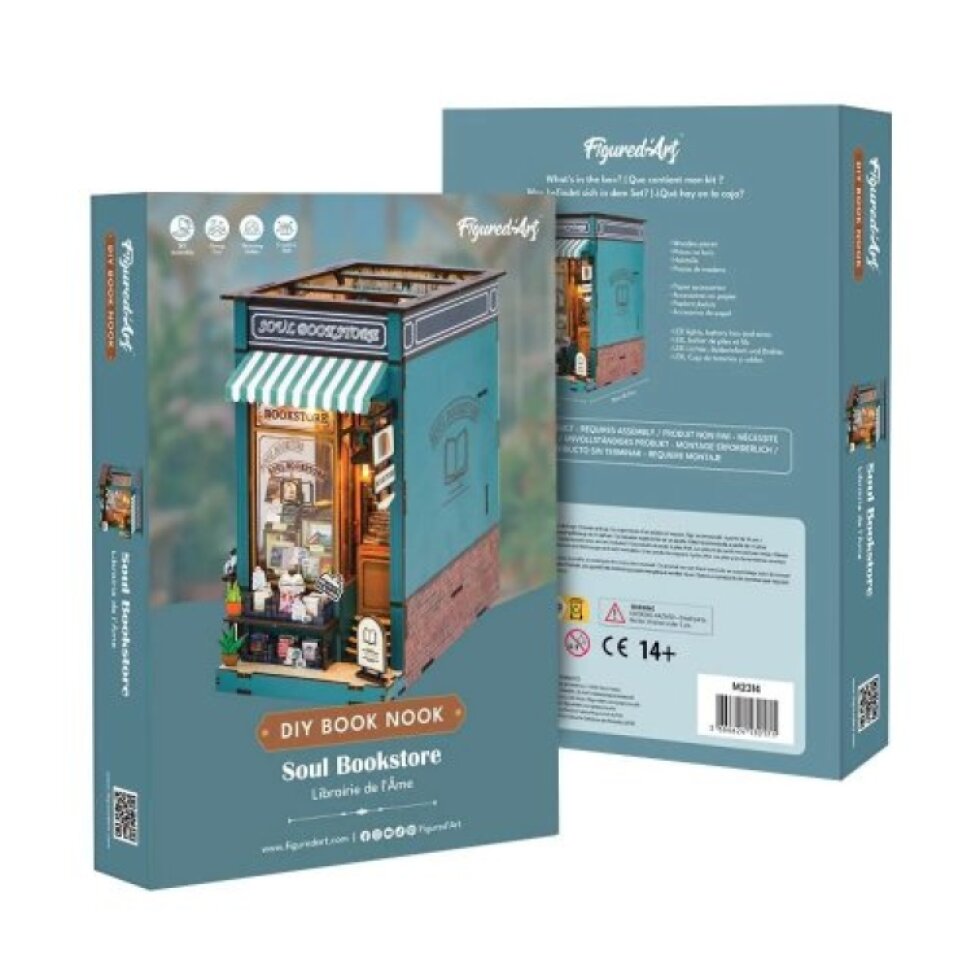 Book Nook sada - Knihkupectví duší