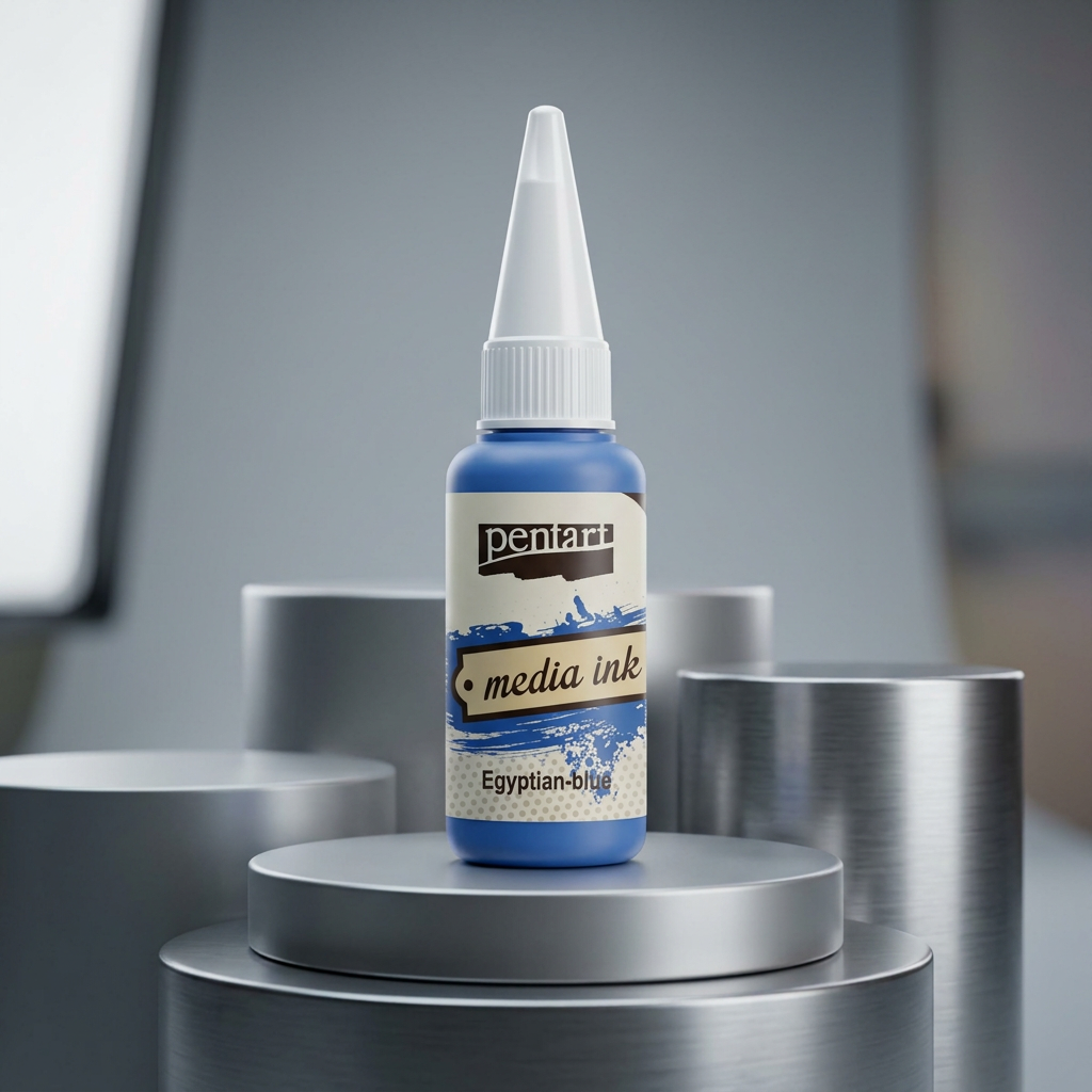 Alkoholový inkoust MEDIA INK PENTART 20 ml EGYPTSKÁ MODRÁ