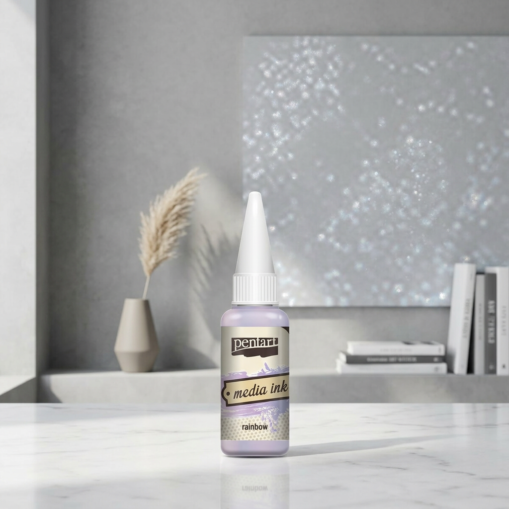 Alkoholový inkoust MEDIA INK PENTART 20 ml DUHOVÁ