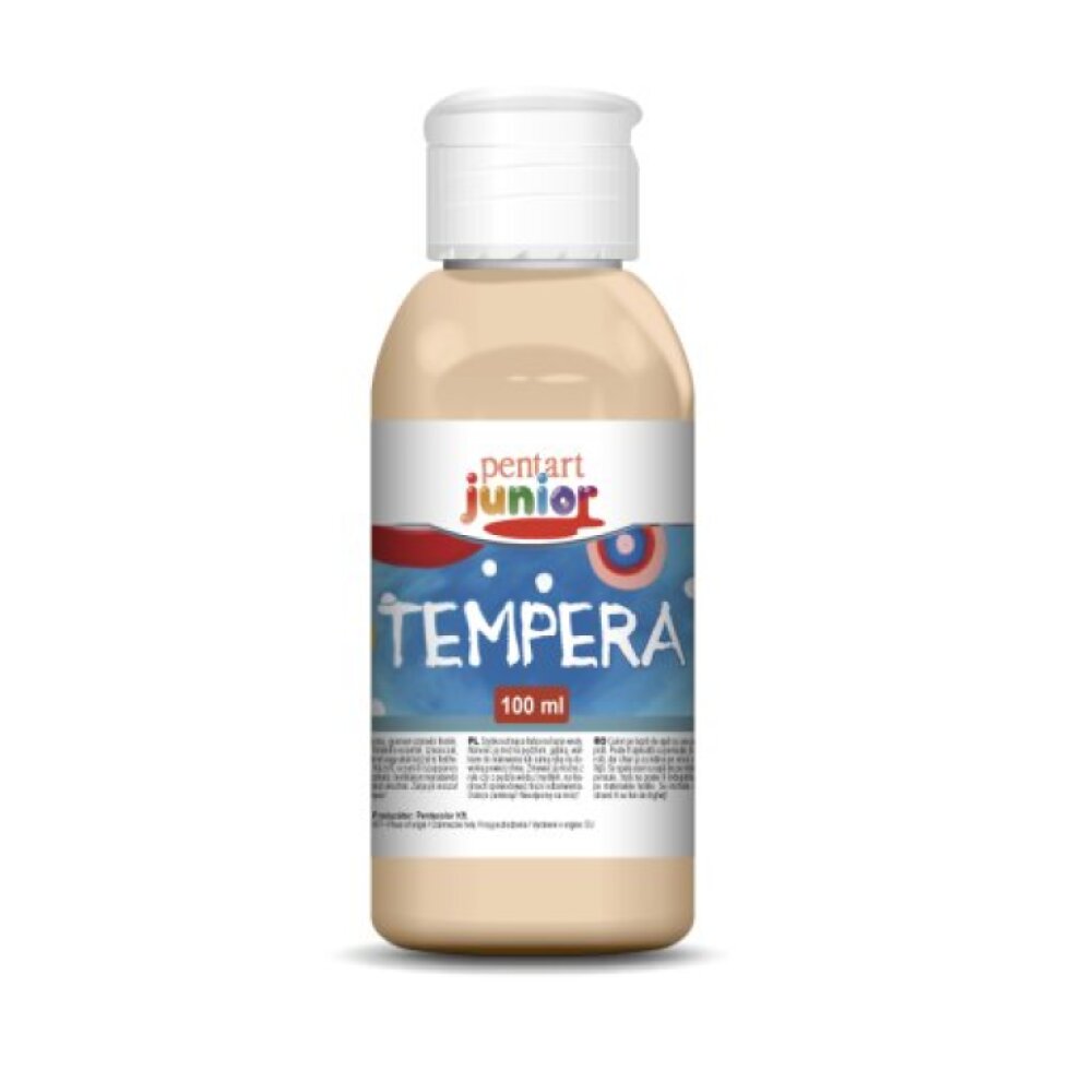 Temperová barva Junior PENTART 100 ml SVĚTLÁ ORANŽOVÁ