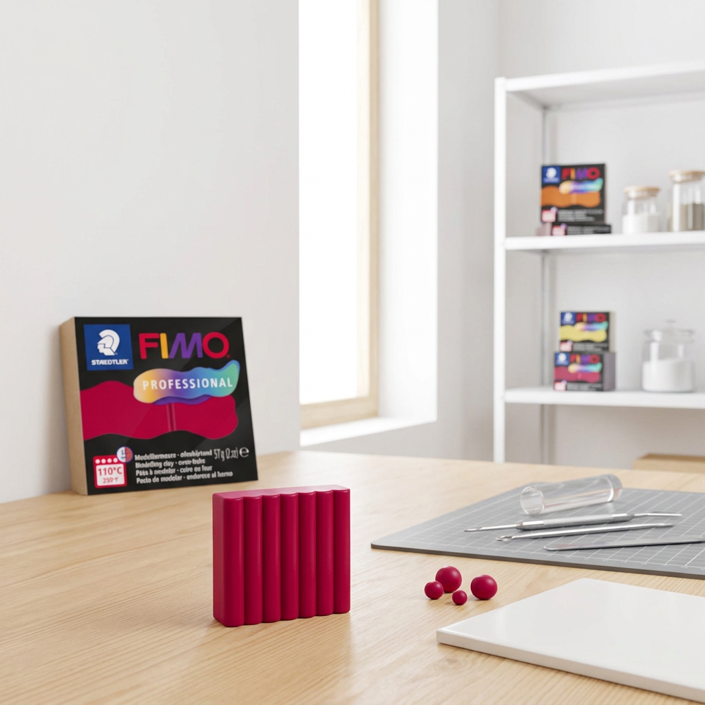 FIMO professional 57g KARMÍNOVÁ