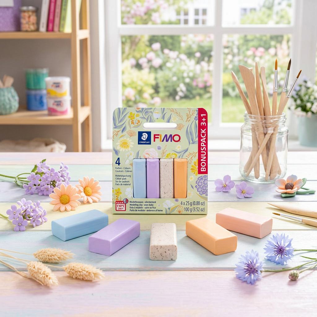 FIMO Soft sada 3+1 BLOOMY