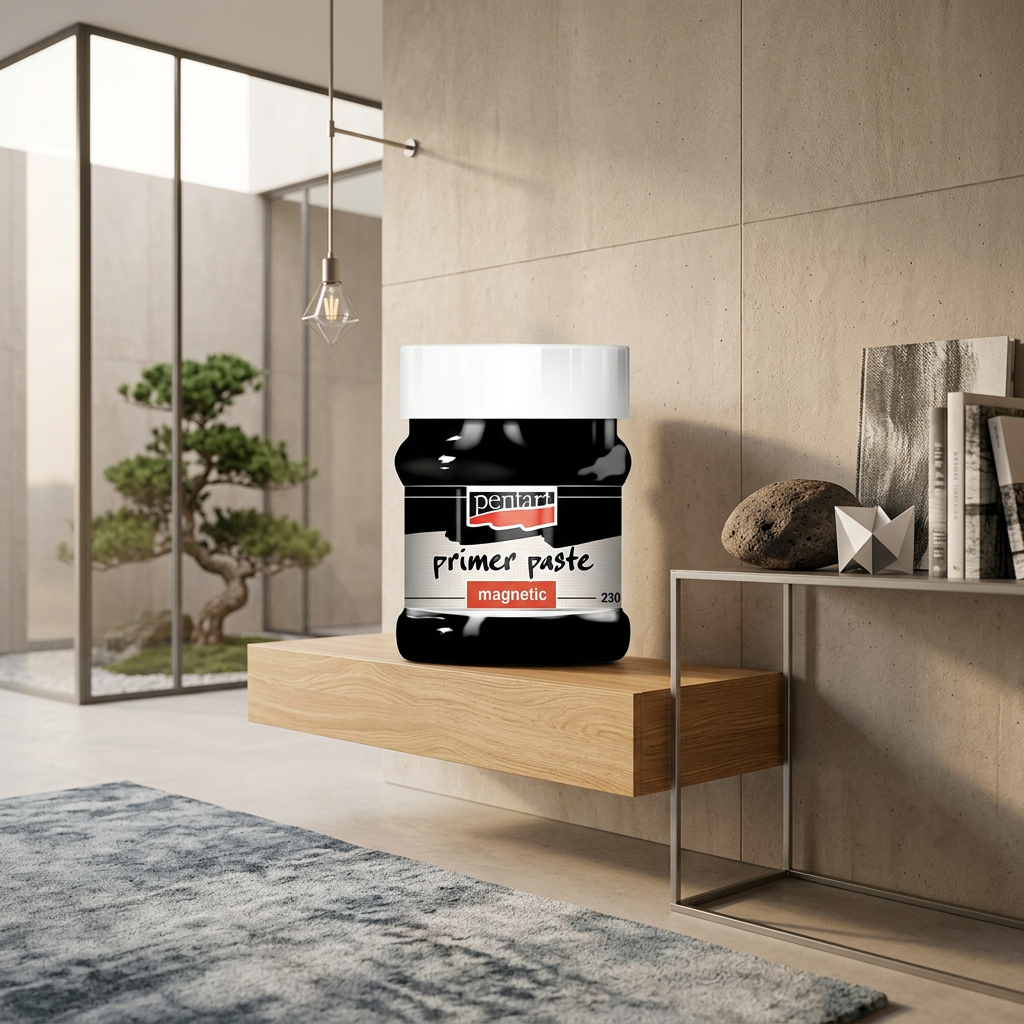 Magnetická akrylová podkladová pasta PENTART230 ml ČERNÁ