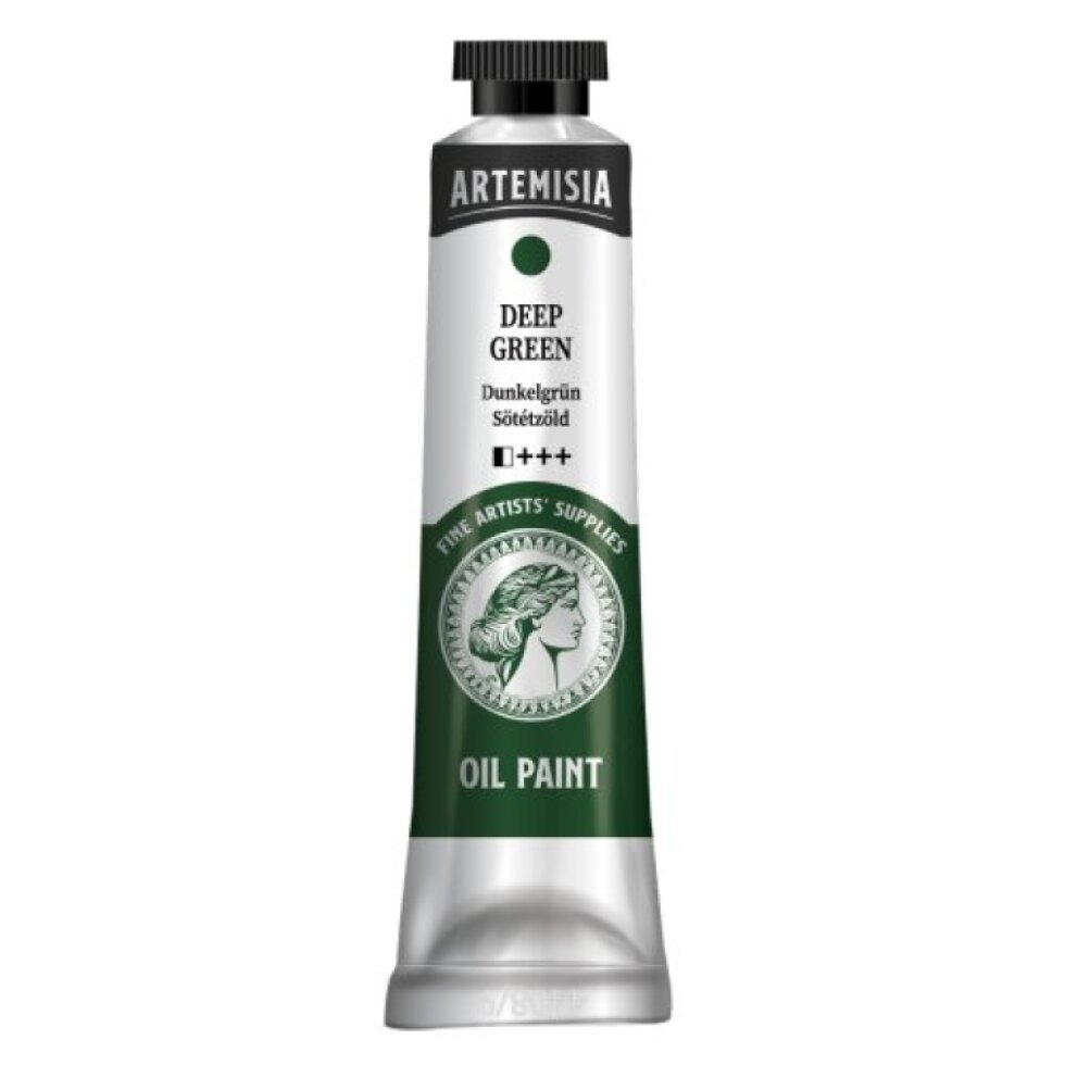 Olejová barva ARTEMISIA 20 ml TMAVÁ ZELENÁ