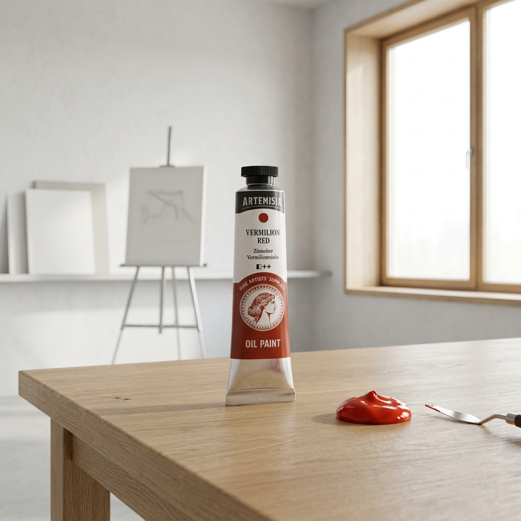 Olejová barva ARTEMISIA 20 ml vermilion červená