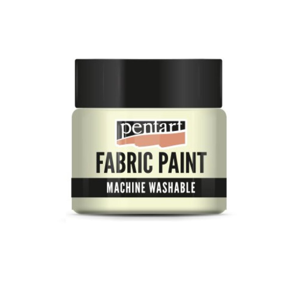 Barva na textil PENTART 30 ml SVÍTÍCÍ VE TMĚ PALE MODRÁ