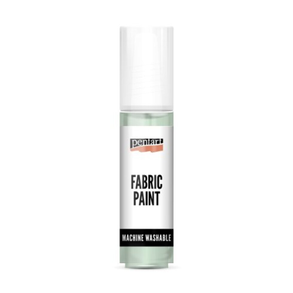 Barva na světlý a tmavý textil PENTART 20 ml MENTOLOVÁ ZELENÁ