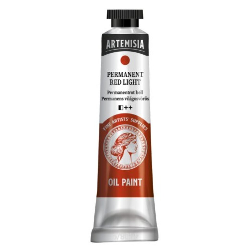 Olejová barva ARTEMISIA 20 ml permanent červená light