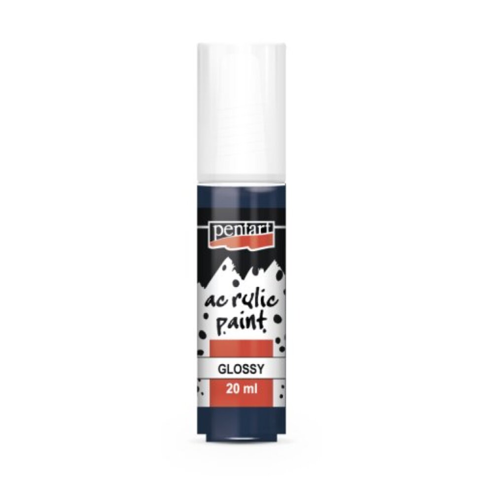 Akrylová barva lesklá PENTART 20 ml INDIGO MODRÁ