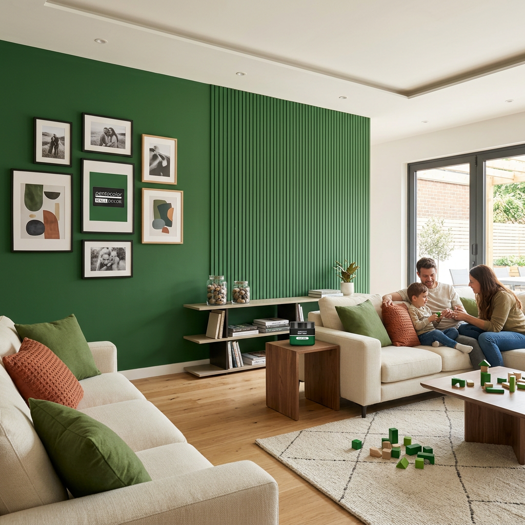 Barva na zeď WALL DECOR 150 ml AVOKÁDO ZELENÁ